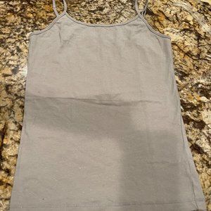 PS Aeropostale - Grey spaghetti strap kids top